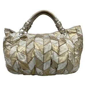 Miu Miu miumiu Handbag Silver Gold